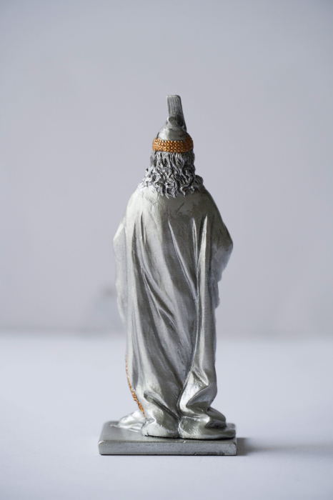 Vlad Țepeș - Statuetă din plumb sau rășină cu personaje istorice românești [3]