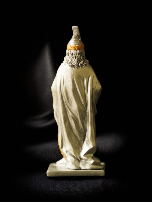 Vlad Țepeș - Statuetă din plumb sau rășină cu personaje istorice românești [6]