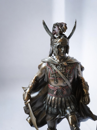 Alexandru cel Mare - Statuie premium din bronz și rășină [3]