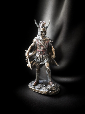 Alexandru cel Mare - Statuie premium din bronz și rășină De colecționat - Alexandru cel Mare - Statuie premium din bronz și rășină