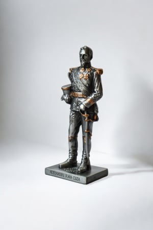 Alexandru Ioan Cuza -  Statuetă din plumb sau rășină cu personaje istorice românești De colecționat - Alexandru Ioan Cuza -  Statuetă din plumb sau rășină cu personaje istorice românești