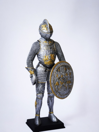 Armură Medievală - Statuie premium din bronz și rășină [3]