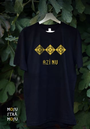 De purtat - AZI NU - Tricou motive tradiționale