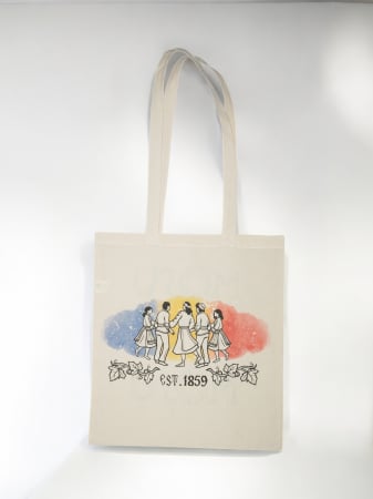 Sacoșe - Hora unirii - Sacoșă motive tradiționale