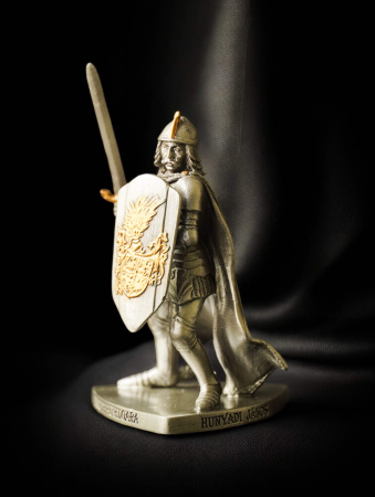 Iancu de Hunedoara - Statuetă din plumb sau rășină cu personaje istorice românești [5]