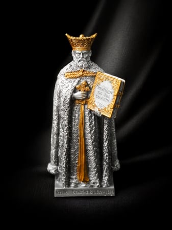 Matei Basarab -  Statuetă din plumb sau rășină cu personaje istorice românești De colecționat - Matei Basarab -  Statuetă din plumb sau rășină cu personaje istorice românești