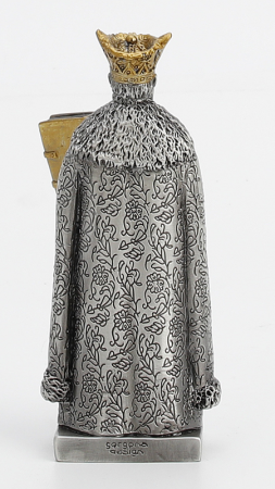 Matei Basarab -  Statuetă din plumb sau rășină cu personaje istorice românești [4]