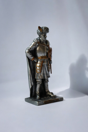 Mihai Viteazul - Statuetă din plumb sau rășină cu personaje istorice românești [2]