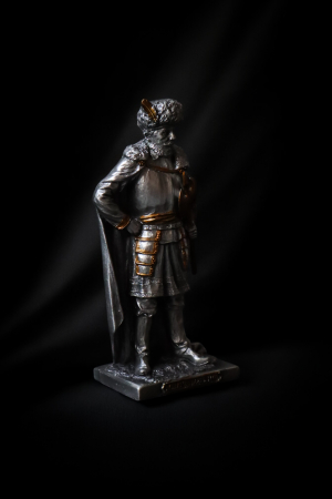 Mihai Viteazul - Statuetă din plumb sau rășină cu personaje istorice românești [4]