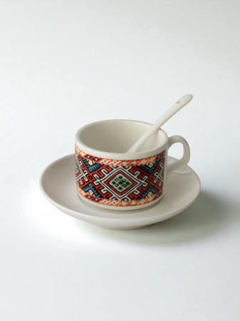 Cești cafea din ceramică - Model arhaic - Ceașcă de cafea din ceramică