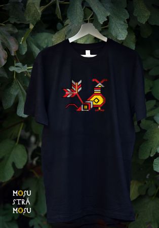 Moșu Cocoșu - Tricou motive tradiționale din Oltenia [8]