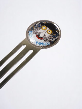 Motive tradiționale - semn de carte din metal cu rășină [1]