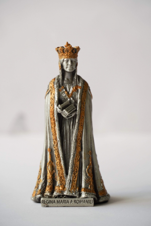 Regina Maria - Statuetă din plumb sau rășină cu personaje istorice românești [3]