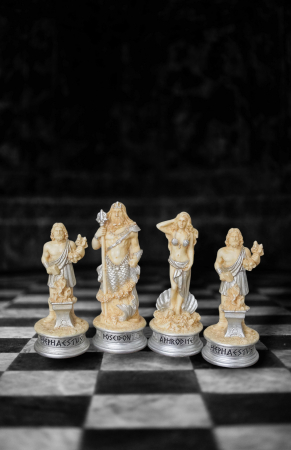 Set piese de șah premium - zeități din mitologia greacă [3]