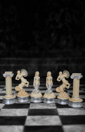 Set piese de șah premium - zeități din mitologia greacă [4]