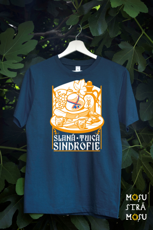 De purtat - Slană, țuică, sindrofie - Tricou cu motive de actualitate