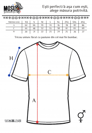 Strămoș v1 - Tricou motive tradiționale Maramureș [6]