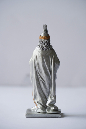 Vlad Țepeș - Statuetă din plumb sau rășină cu personaje istorice românești [2]