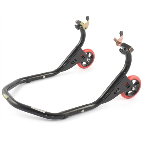 ACCESORII - Stander Moto Spate Universal A-PRO cu Suporturi V -- Negru