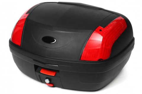 BAGAJE - Top case Cutie bagaje moto A-Pro ,Model  ORLEANS, 46 litri - Negru