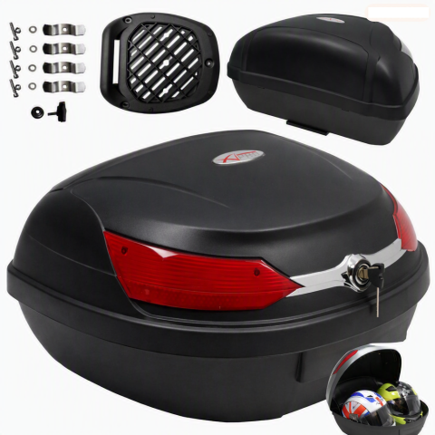 Top case ,  Cutie bagaje moto  A-Pro  TORONTO  48L negru [2]