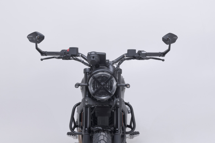 Set oglinzi SW-Motech pentru capat ghidon Suzuki GSX-S models., Ducati Scrambler 800. [2]