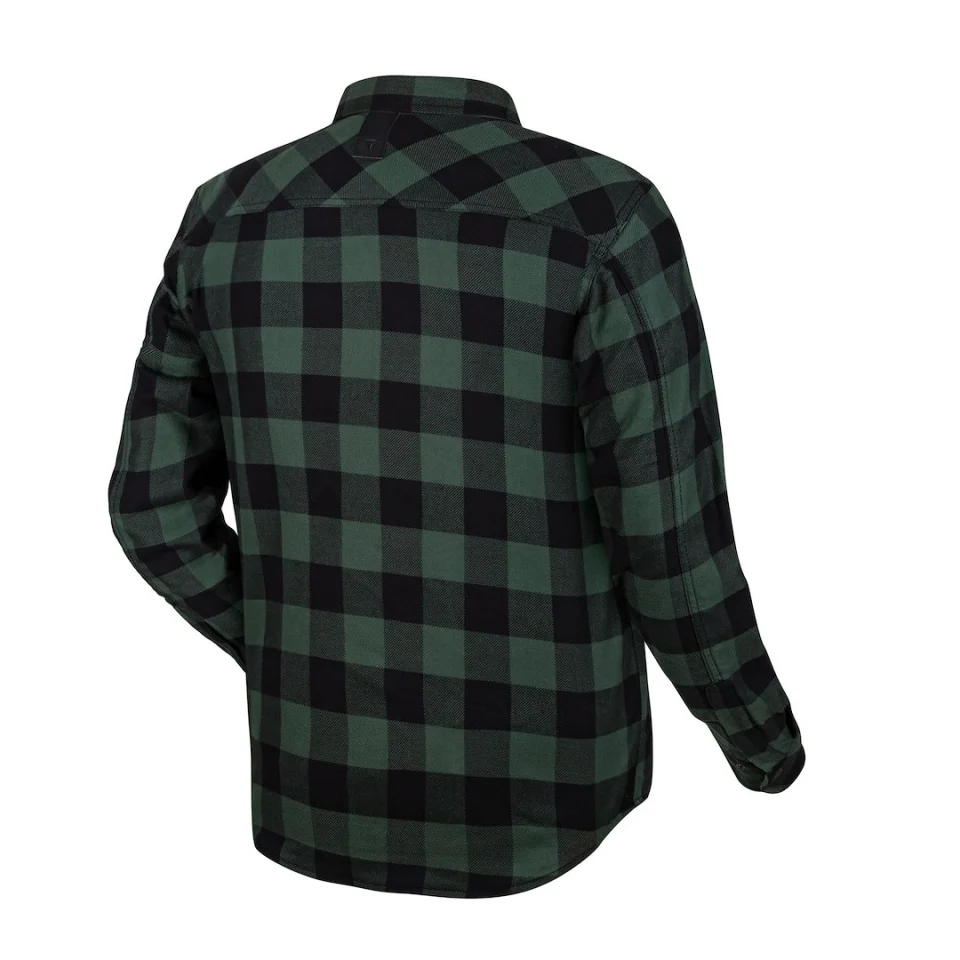 Camasa moto SECA MARSHAL II green (protectii incluse) [3]
