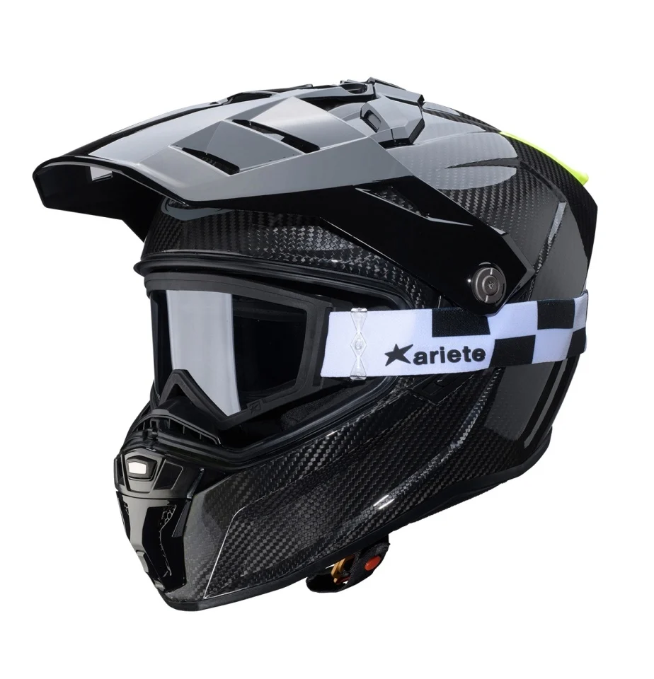 Casca adventure/off road Caberg model Tanami SV carbon Pinlock ready - lentila Pinlock inclusa (100% carbon) [3]