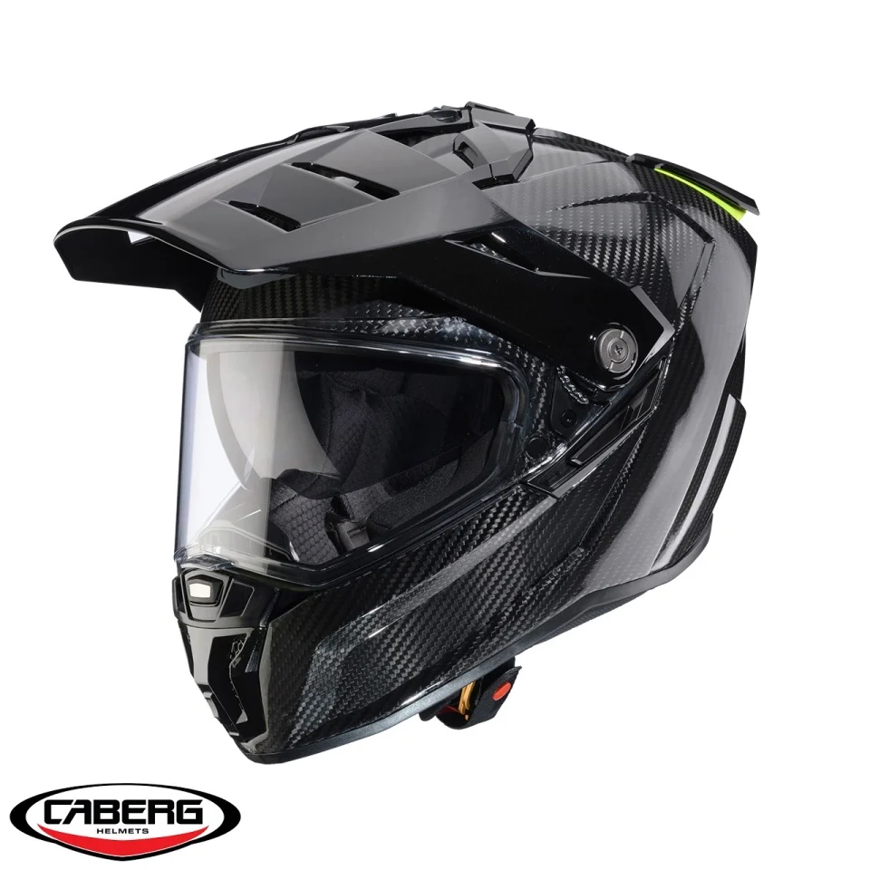Casca adventure/off road Caberg model Tanami SV carbon Pinlock ready - lentila Pinlock inclusa (100% carbon) [8]