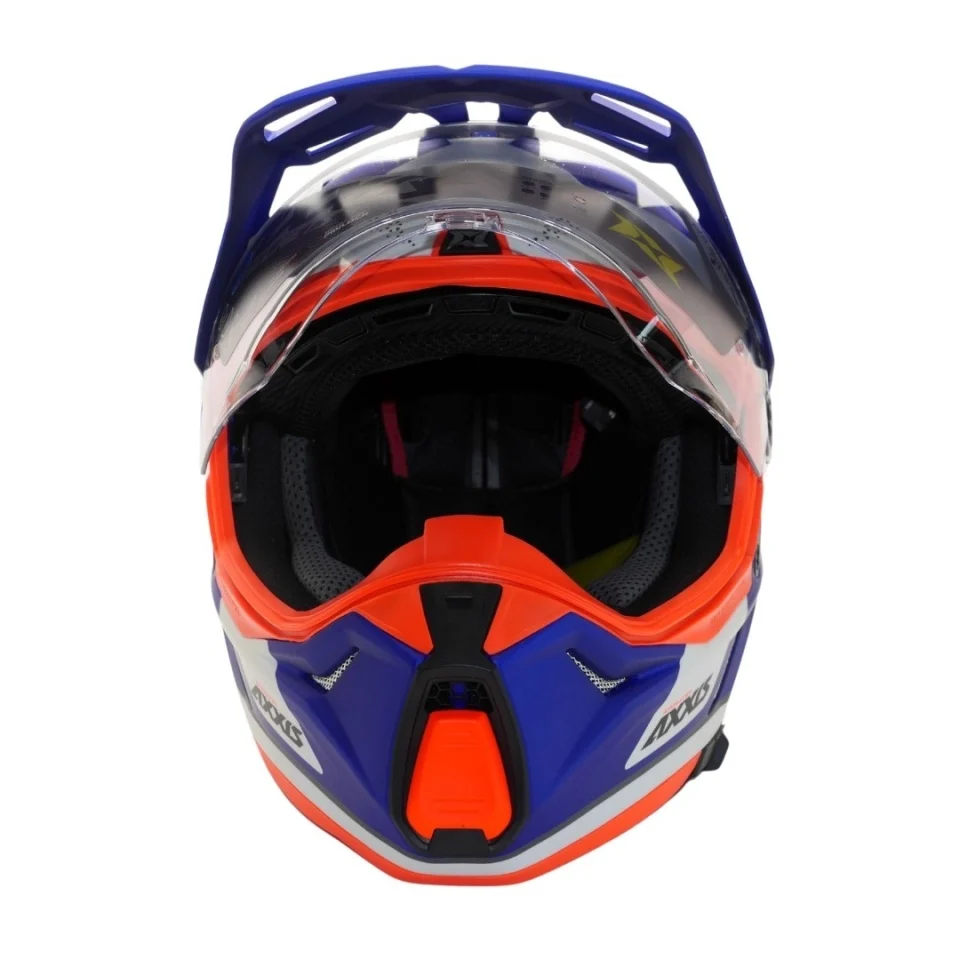 Casca adventure/touring/off road Axxis model Wolf DS Roadrunner C7 albastru lucios – tip viziera: MT-V-20 [3]