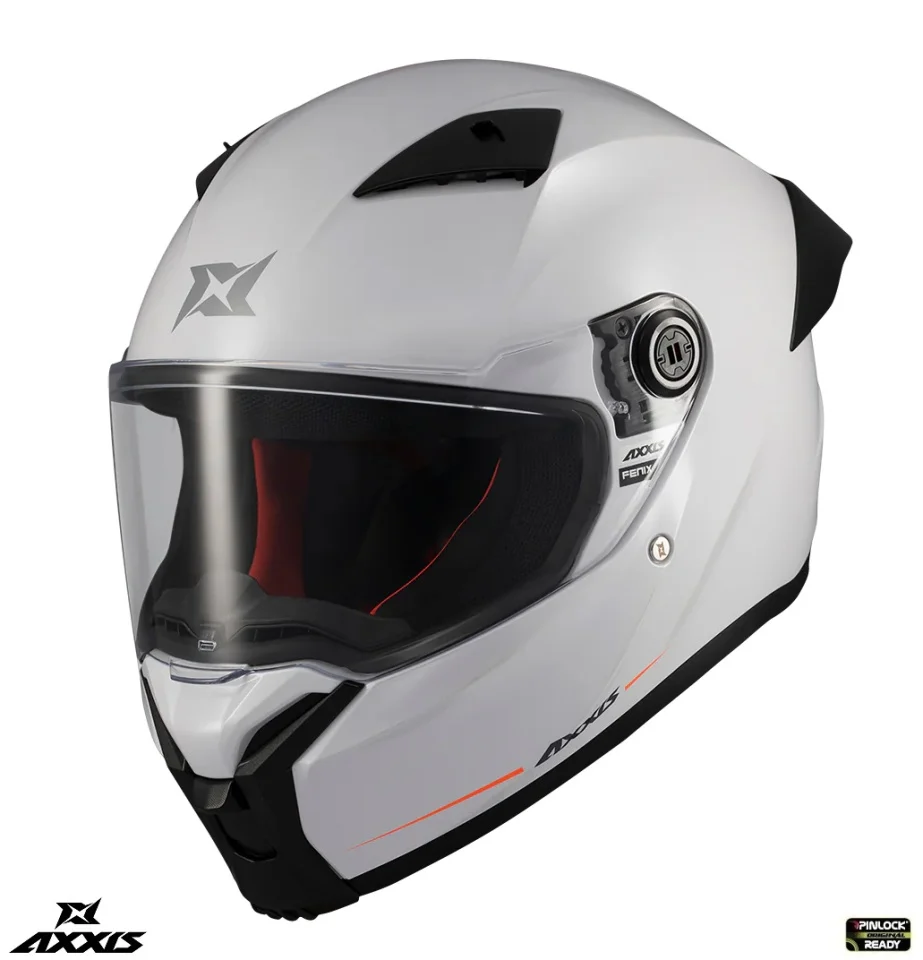 Casca integrala Axxis Fenix A0 alb lucios - tip viziera: MT-V-31B - DKS429 [9]