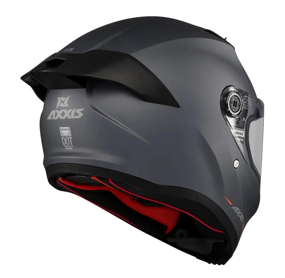 Casca integrala Axxis Fenix A12 gri mat - tip viziera: MT-V-31B - DKS429 [4]