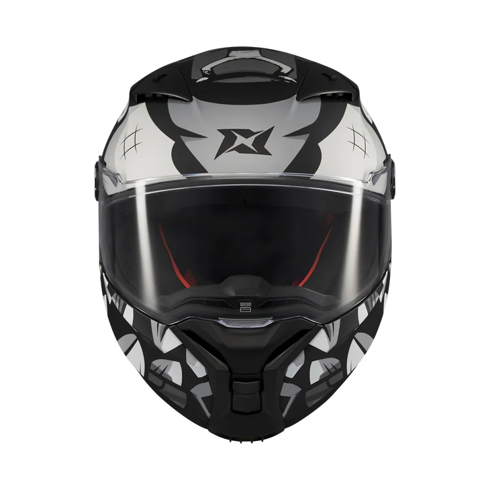 Casca integrala Axxis Fenix Angry Face B2 negru mat - tip viziera: MT-V-31B - DKS429 [6]