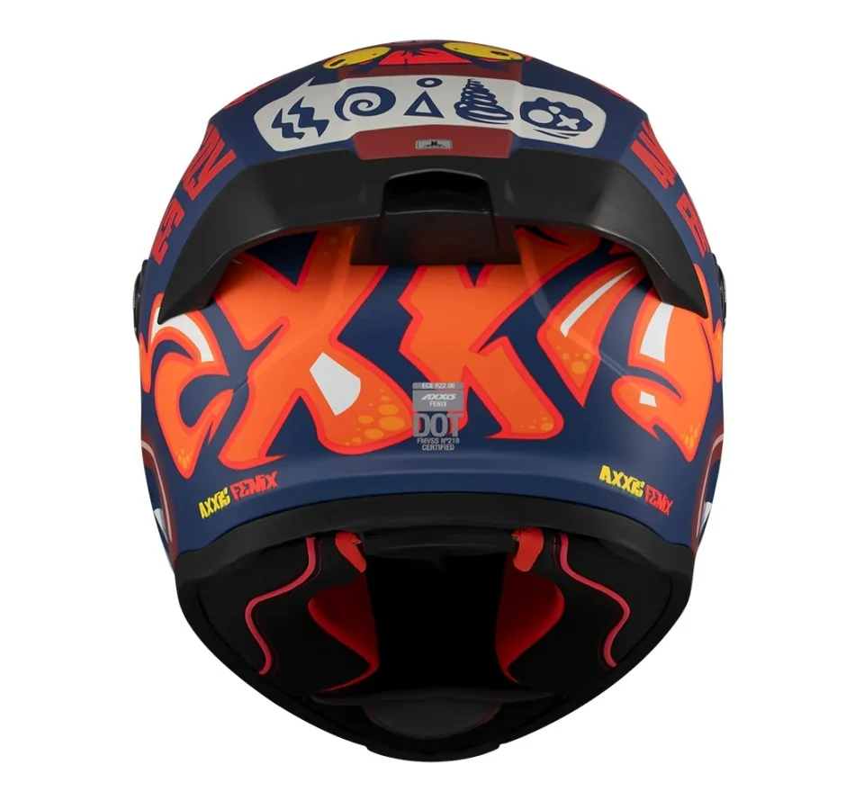 Casca integrala Axxis Fenix Angry Face C5 rosu mat - tip viziera: MT-V-31B - DKS429 [5]