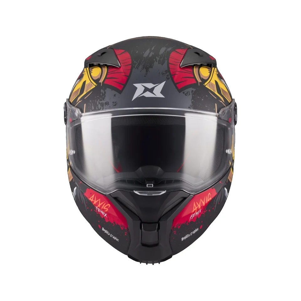 Casca integrala Axxis Fenix Hoplita B5 rosu lucios - tip viziera: MT-V-31B - DKS429 [2]