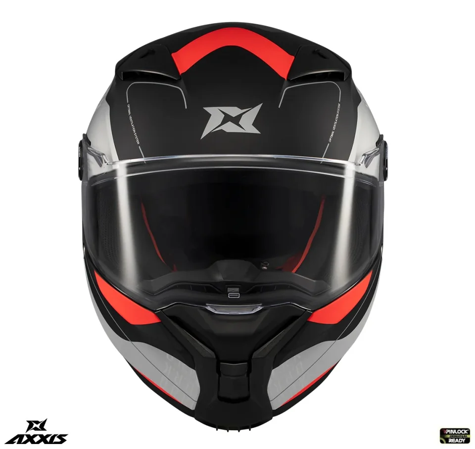 Casca integrala Axxis Fenix Ork B5 rosu mat - tip viziera: MT-V-31B - DKS429 [7]