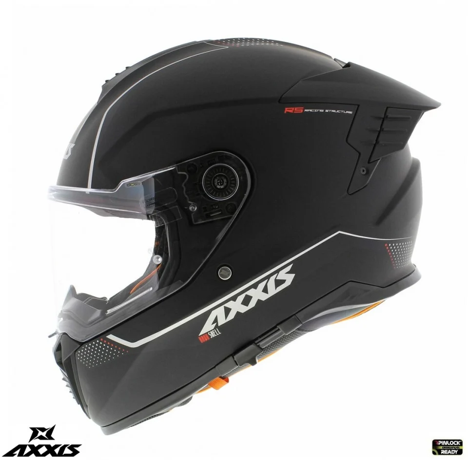 Casca integrala Axxis Hawk SV A2 titanium mat (ochelari soare integrati) - tip viziera: MT-V-31 [8]