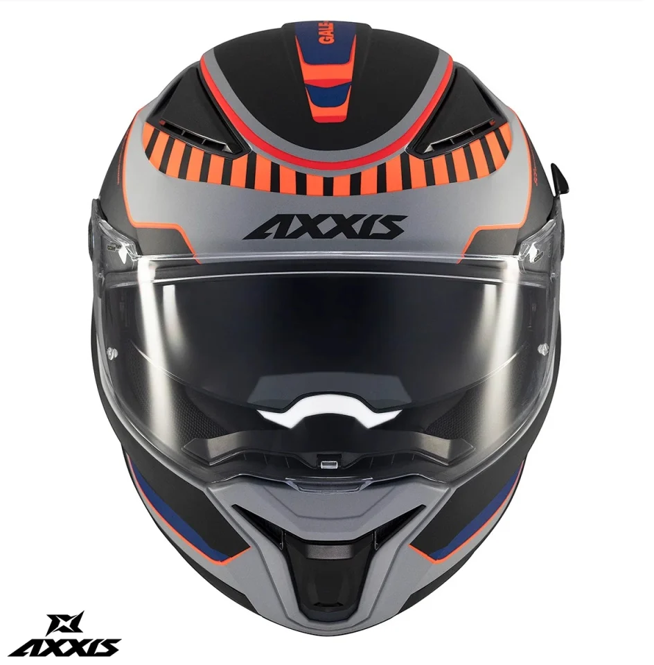 Casca integrala Axxis Panther SV Gale C4 portocaliu mat (ochelari soare integrati) - tip viziera: MT-V-31B - DKS429 [6]