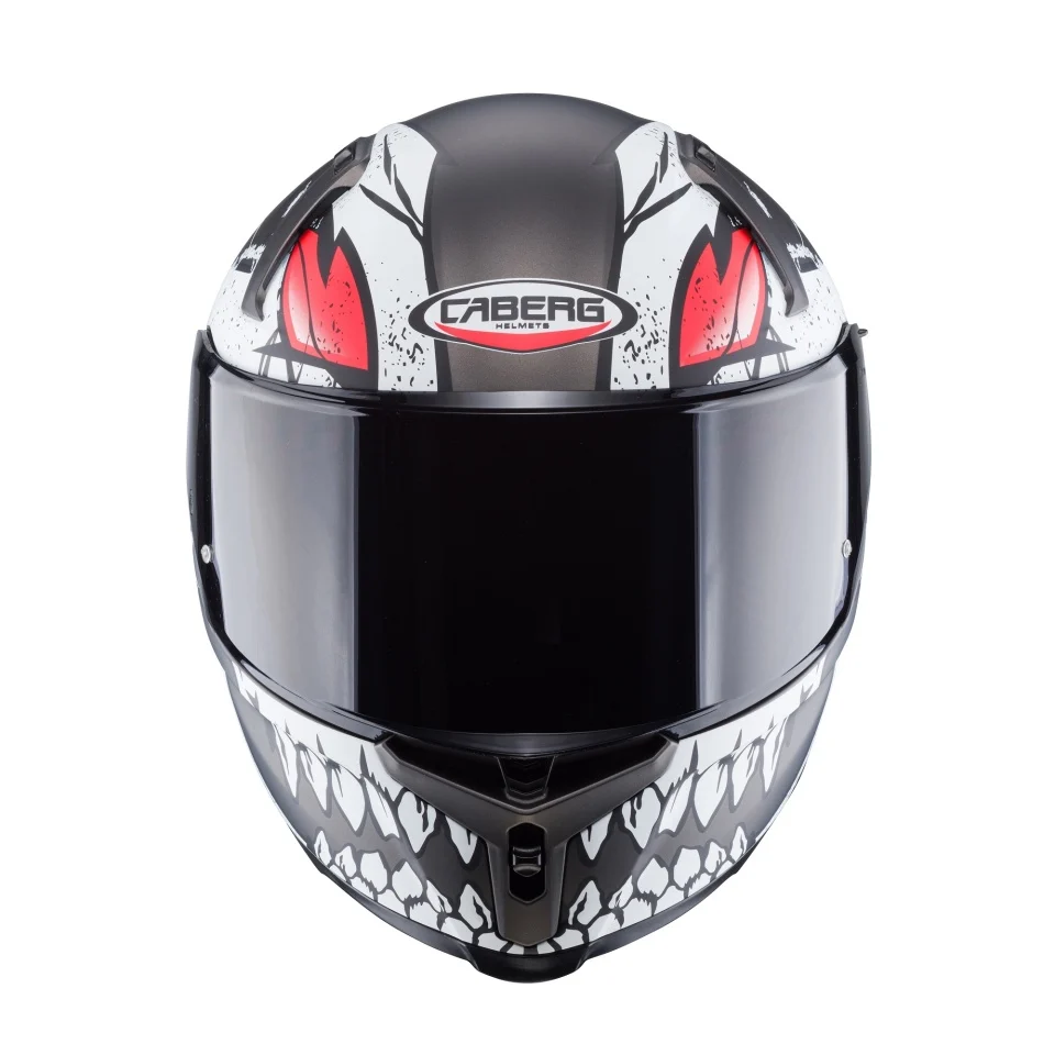 Casca integrala Caberg model Avalon X SV Punk K8 gri/alb/rosu mat Pinlock ready [7]
