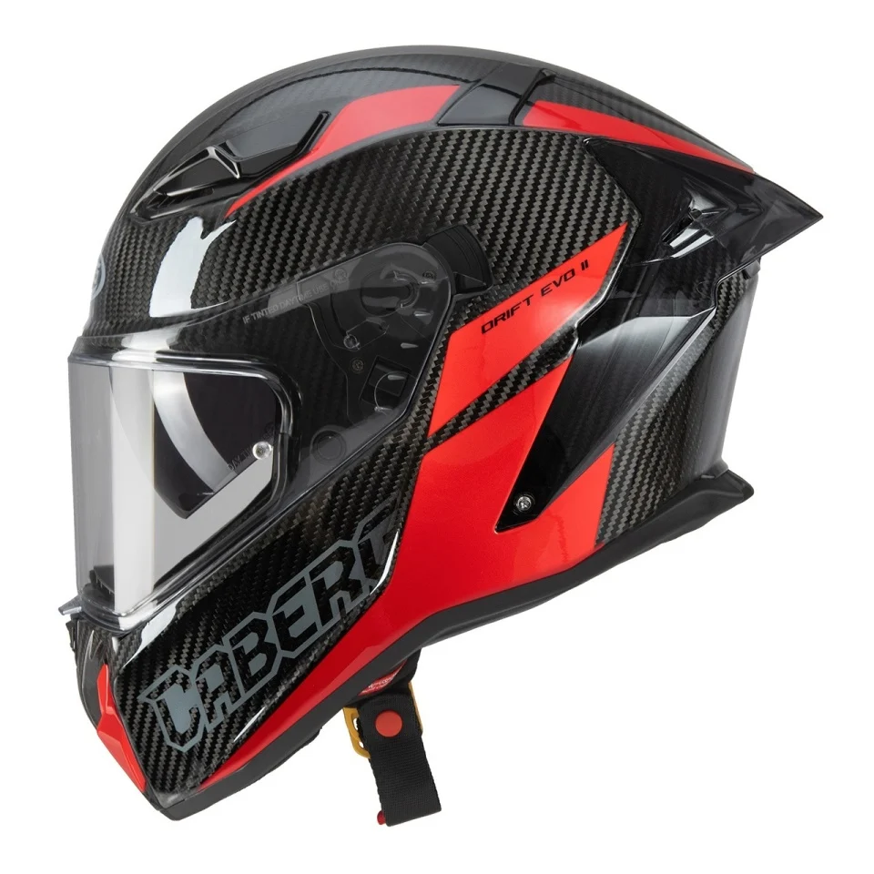 Casca integrala Caberg model Drift Evo II Carbon Nova N5 rosu Pinlock ready - lentila Pinlock - 100% carbon [7]