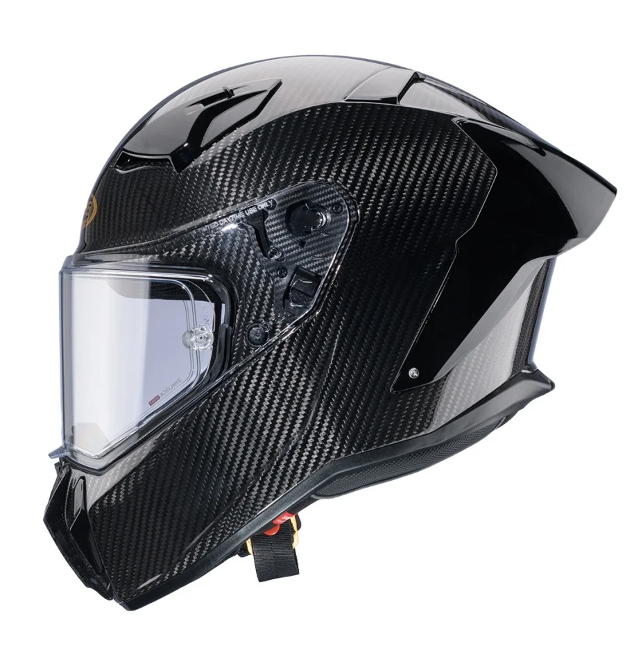 Casca integrala Caberg model GP01 Carbon Pinlock ready - 100% carbon - lentila Pinlock + viziera neagra incluse - FIM Approved [3]