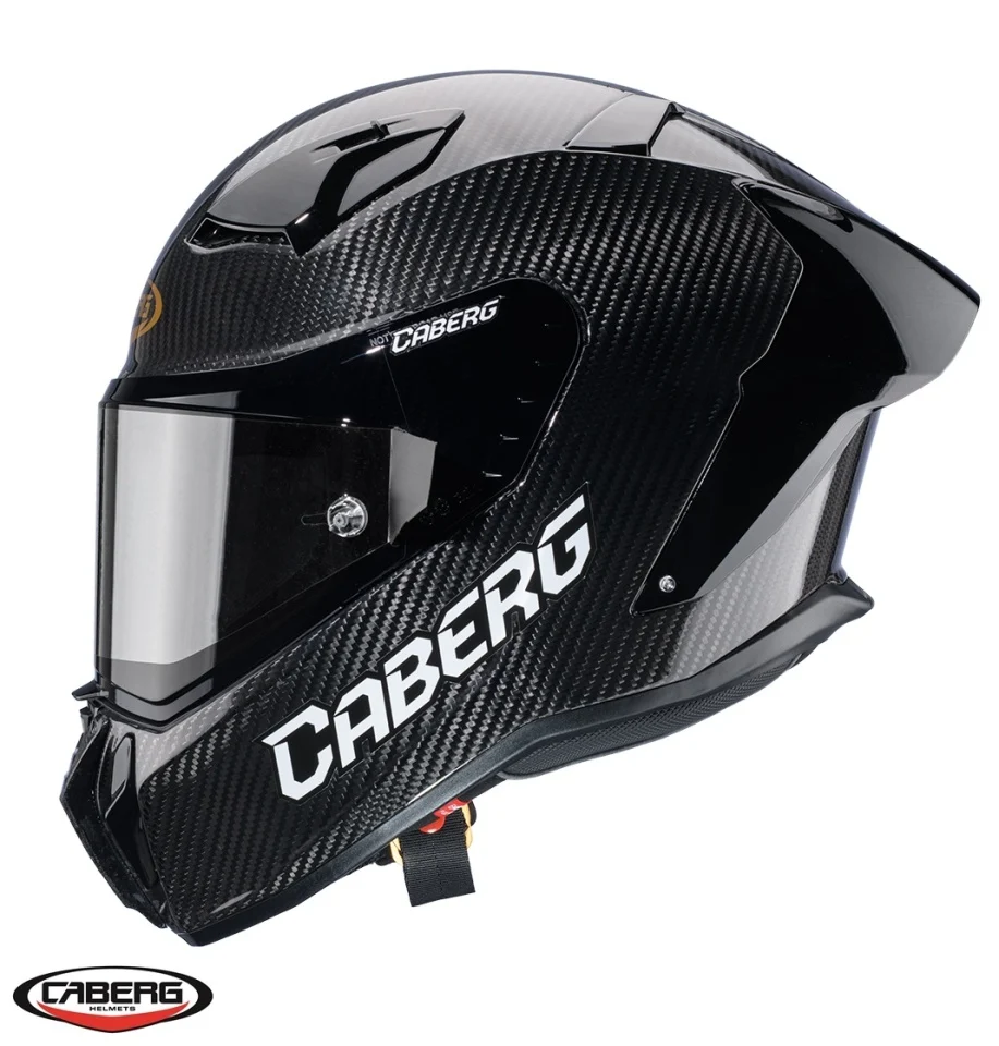 Casca integrala Caberg model GP01 Carbon Pinlock ready - 100% carbon - lentila Pinlock + viziera neagra incluse - FIM Approved [5]