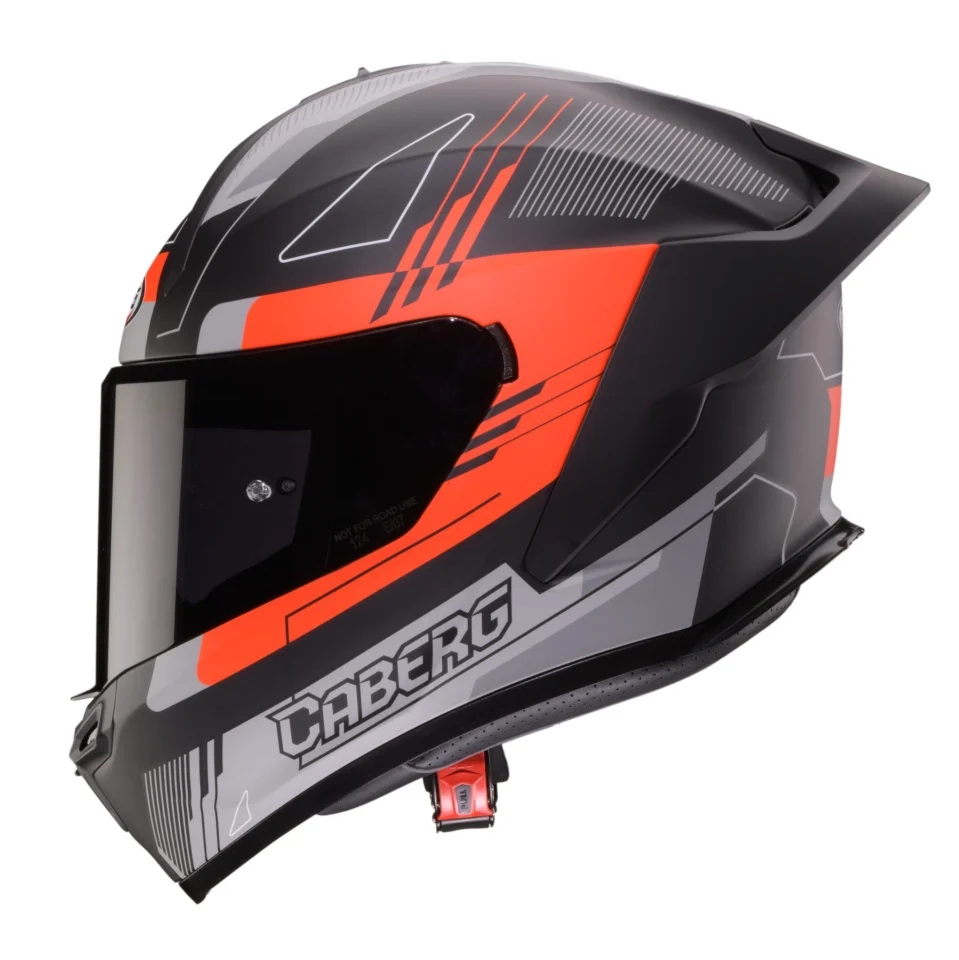 Casca integrala Caberg model Roxter Colt R9 negru/rosu/gri mat Pinlock ready [2]