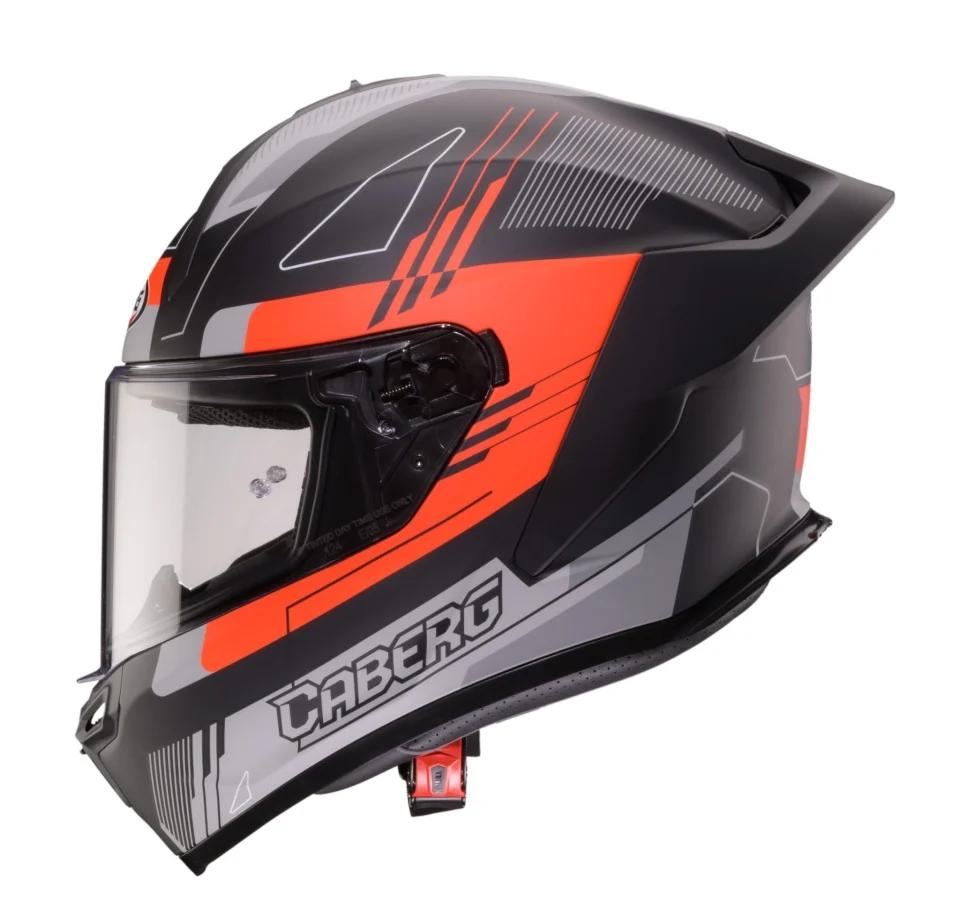 Casca integrala Caberg model Roxter Colt R9 negru/rosu/gri mat Pinlock ready [3]