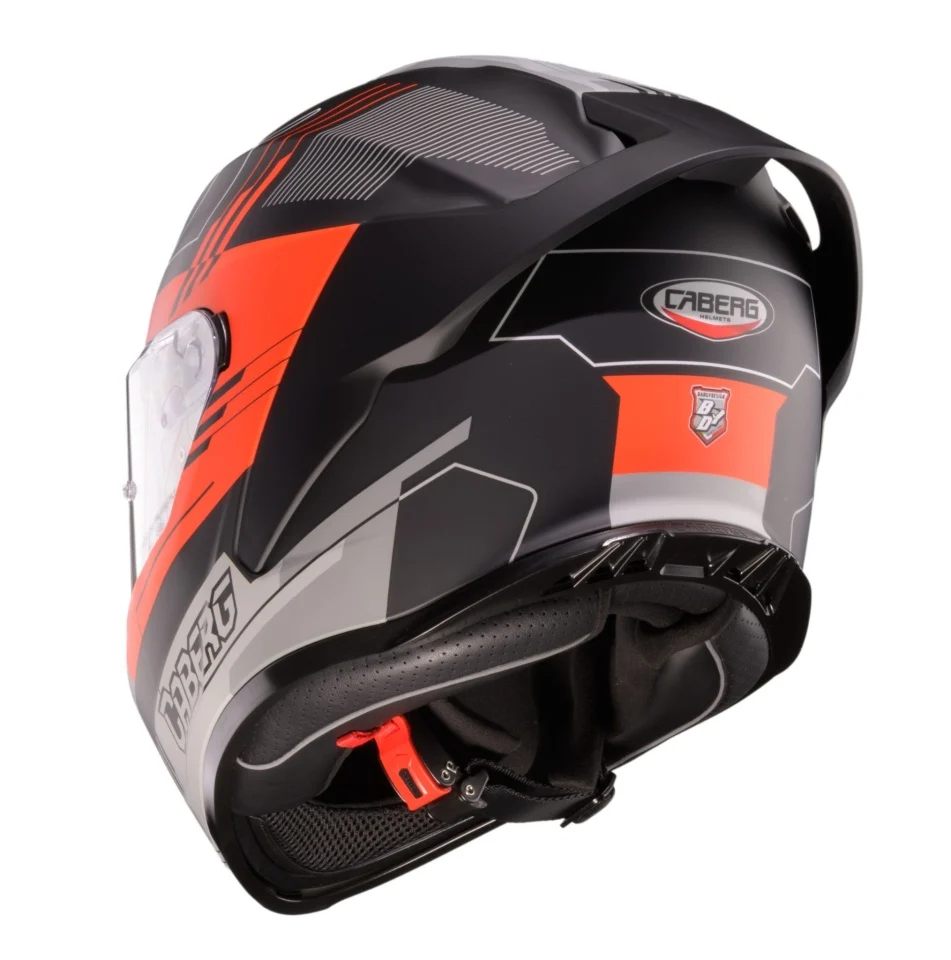 Casca integrala Caberg model Roxter Colt R9 negru/rosu/gri mat Pinlock ready [4]