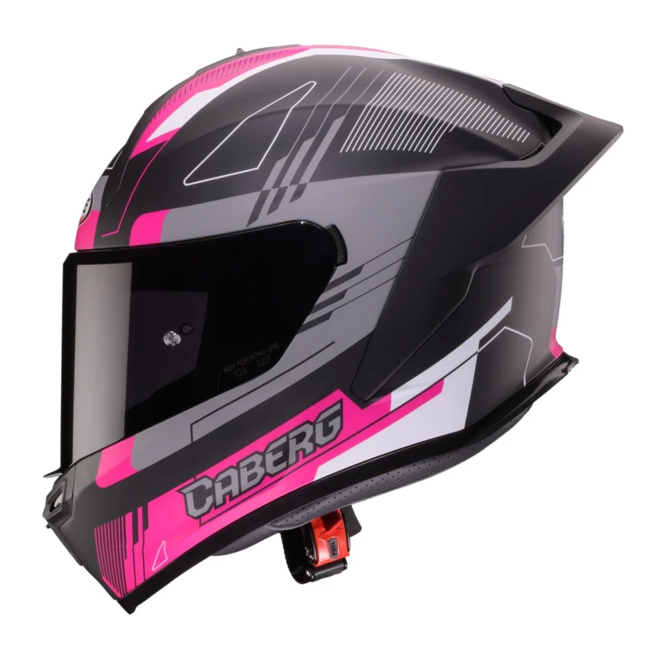 Casca integrala Caberg model Roxter Colt S2 negru/fuchsia (roz)/gri mat Pinlock ready [2]