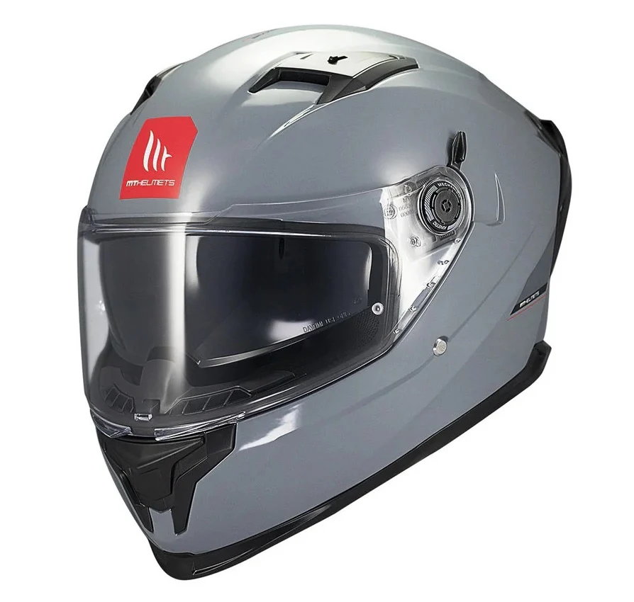 Casca integrala MT Braker SV A12 gri lucios (ochelari soare integrati) - tip viziera: MT-V-28B - DKS435 [8]
