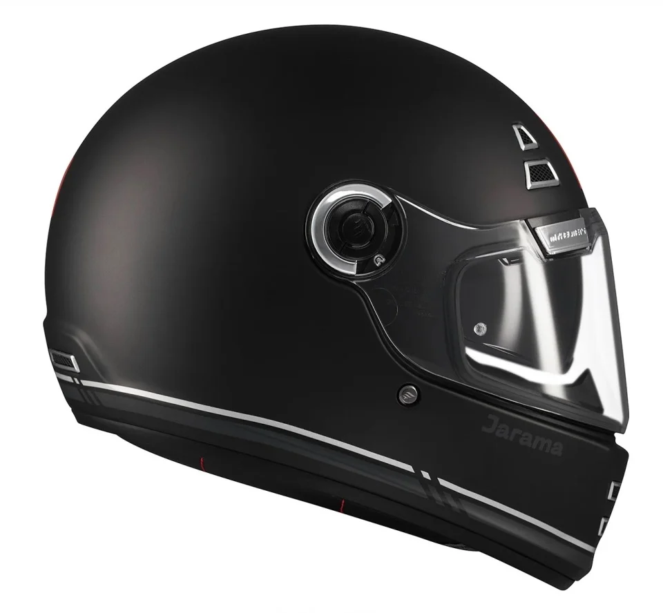 Casca integrala MT Jarama SV B2 negru mat - model Retro - Cafe Racer (ochelari soare integrati) - tip viziera: MT-V-32 [7]