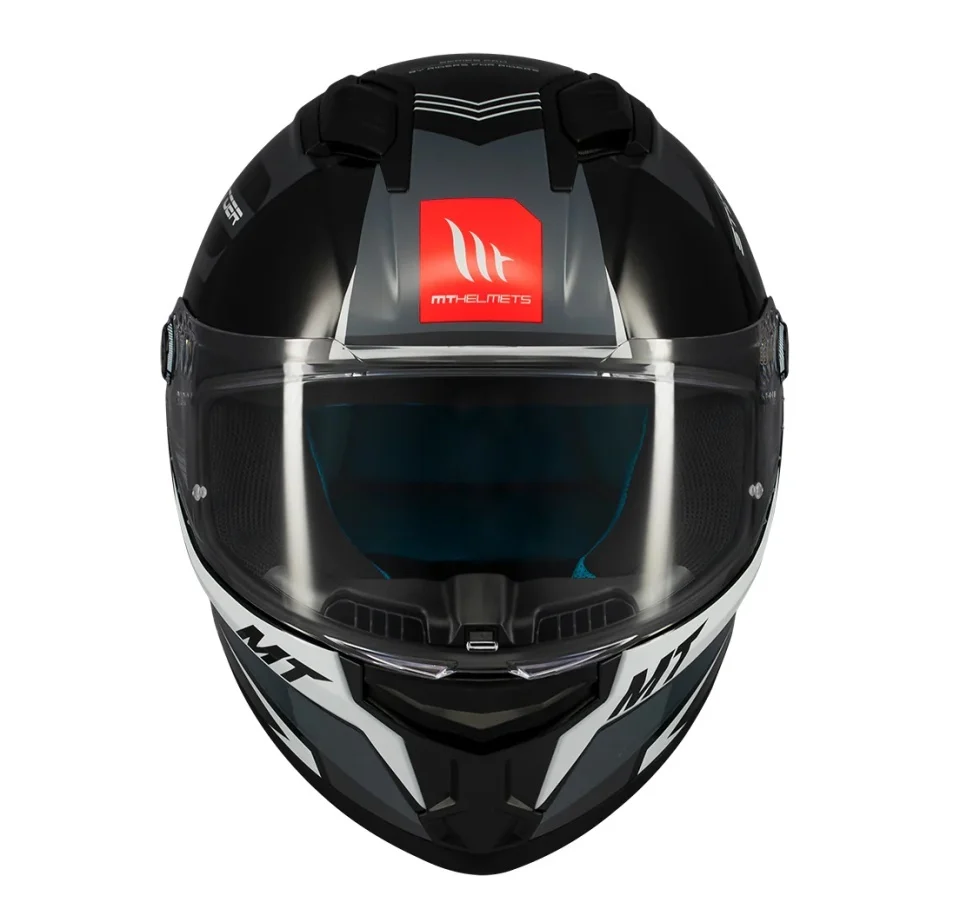 Casca integrala MT Stinger 2 Tron B12 negru/gri lucios - tip viziera: MT-V-28B [4]