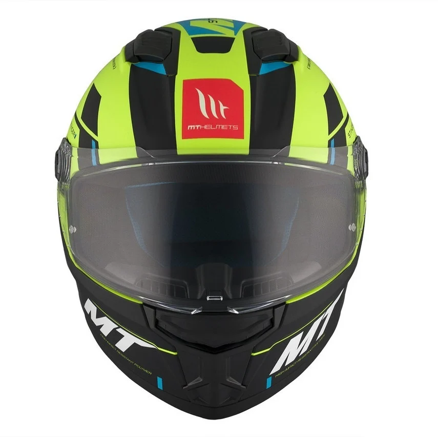 Casca integrala MT Stinger 2 Zivze C3 galben fluor mat - tip viziera: MT-V-28B [4]